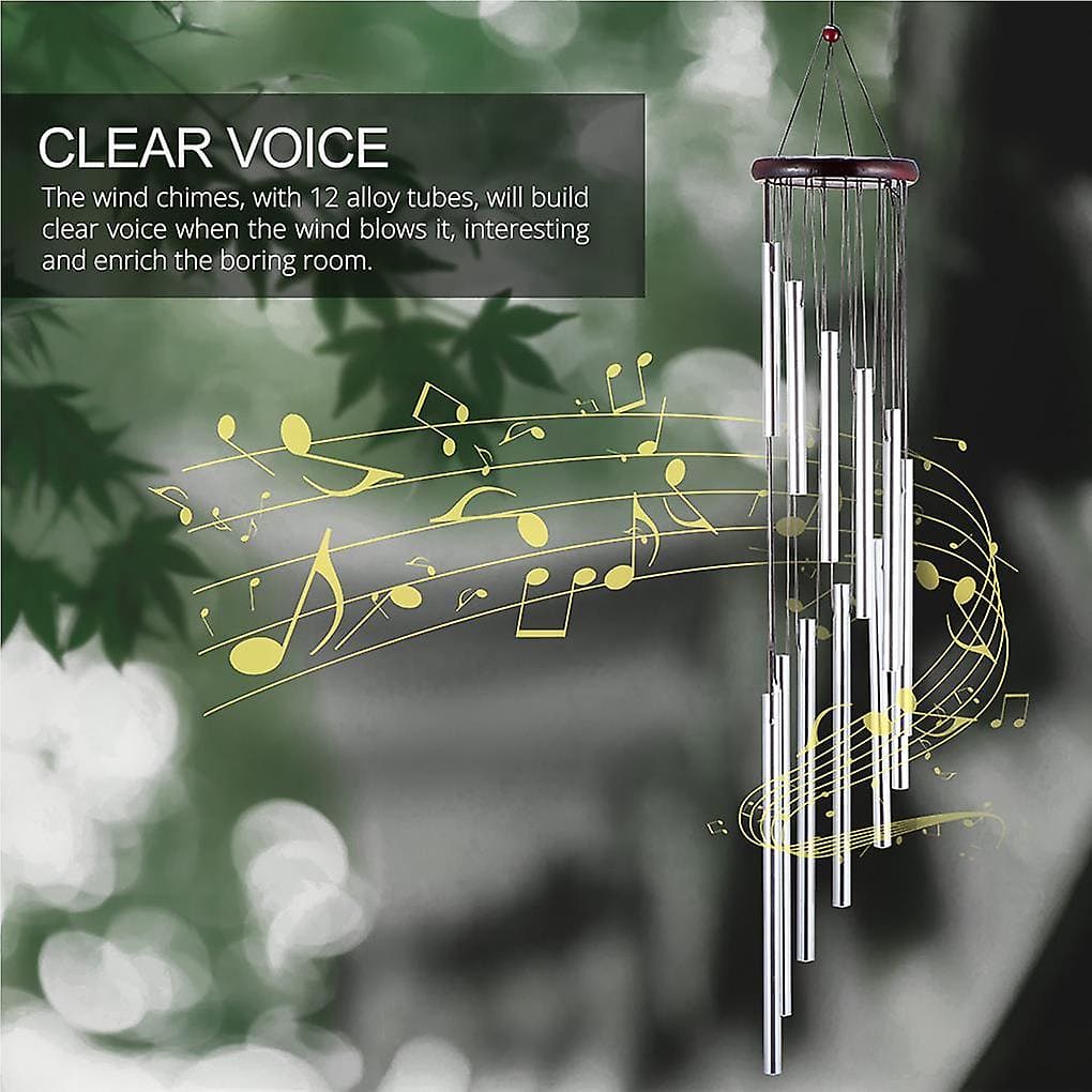 S Shape Musical Wind Chime, 12 Tubes Metal Musical Wind Chimes, Aluminum Soothing Musical Bell, Outdoor Yard Decoration Large Wind Chimes Bells, Musical Wind Pendant Bells Decor for Home Office, Nordic Classic Handmade Ornament Garden Patio S Shape Musical Wind Chime, 12 Tubes Metal Musical Wind Chimes, Aluminum Soothing Musical Bell, Outdoor Yard Decoration Large Wind Chimes Bells, Musical Wind Pendant Bells Decor for Home Office, Nordic Classic Handmade Ornament Garden Patio